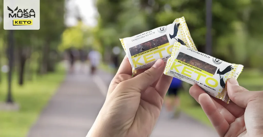 Diferencias entre barras proteicas y barras energéticas keto Yakamush